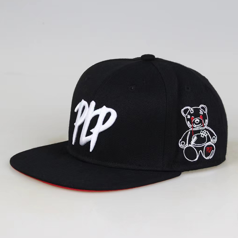 3D embroidery snapback cap