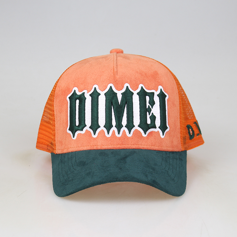 3D embroidery mesh trucker hat 